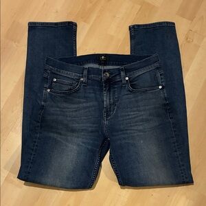 7 for all Mankind. Dark Blue Slimmy jeans